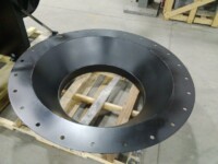 CPF-440 Inlet Cone painted with High Temperature Paint